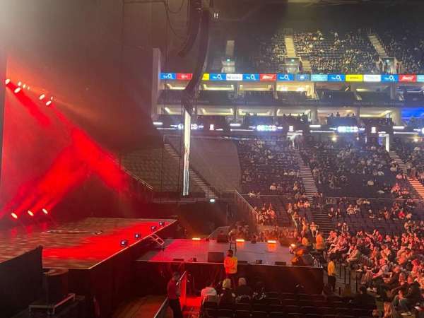 The O2, London, section: 101, row: K, seat: 16