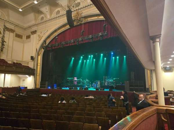 Lyric Baltimore, section: Box F - Right, row: B, seat: 1