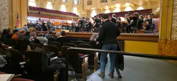 Bradley Symphony Center, section: Orchestra R, row: G, seat: 6