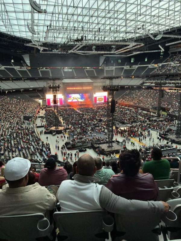 Allegiant Stadium, section: 204, row: 16, seat: 4