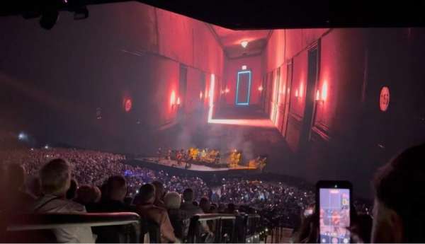The Sphere, Vegas, section: 110, row: 32, seat: 1