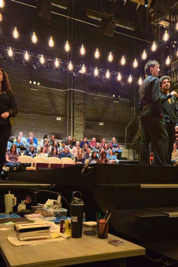 Hudson Theatre, section: Orchestra L, row: D, seat: 103