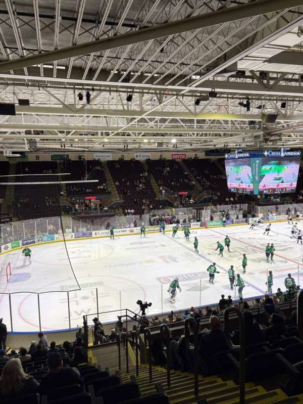 Cross Insurance Arena, section: Y, row: 20, seat: 1