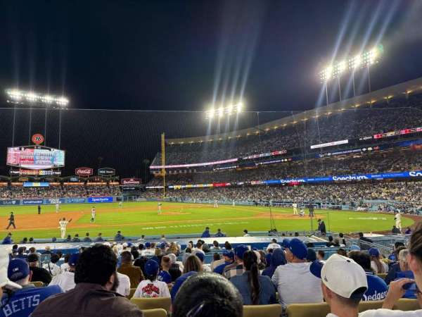 Dodger Stadium, section: 19FD, row: L, seat: 5