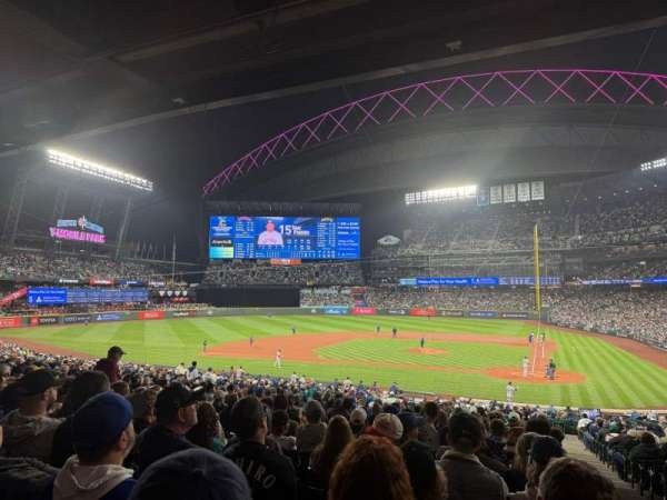 T-Mobile Park, section: 135, row: 37, seat: 1