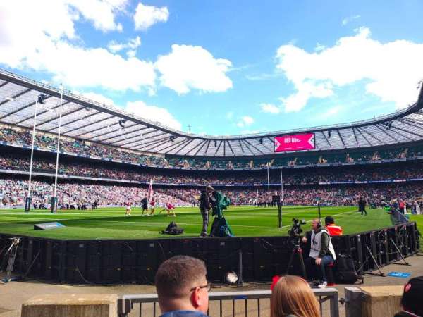 Twickenham Stadium, section: L13, row: 3, seat: 50