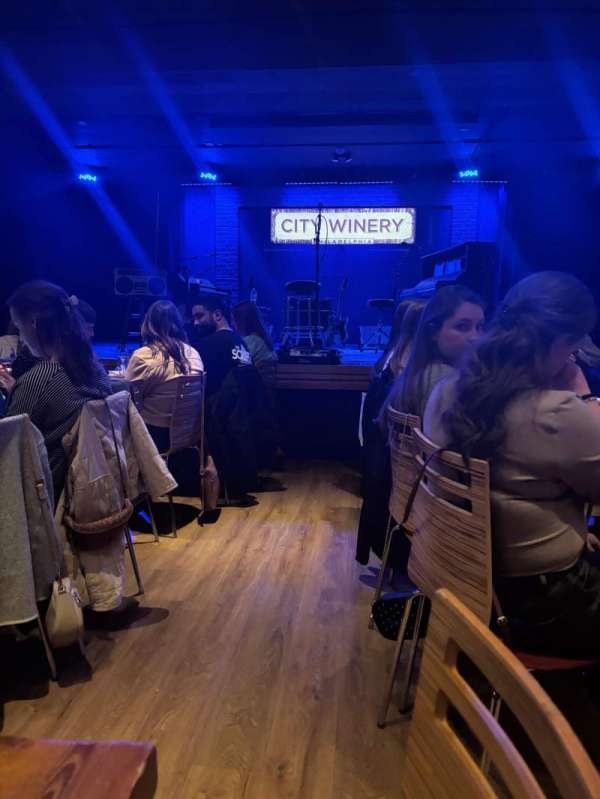 City Winery, Philadelphia, section: 641, seat: A