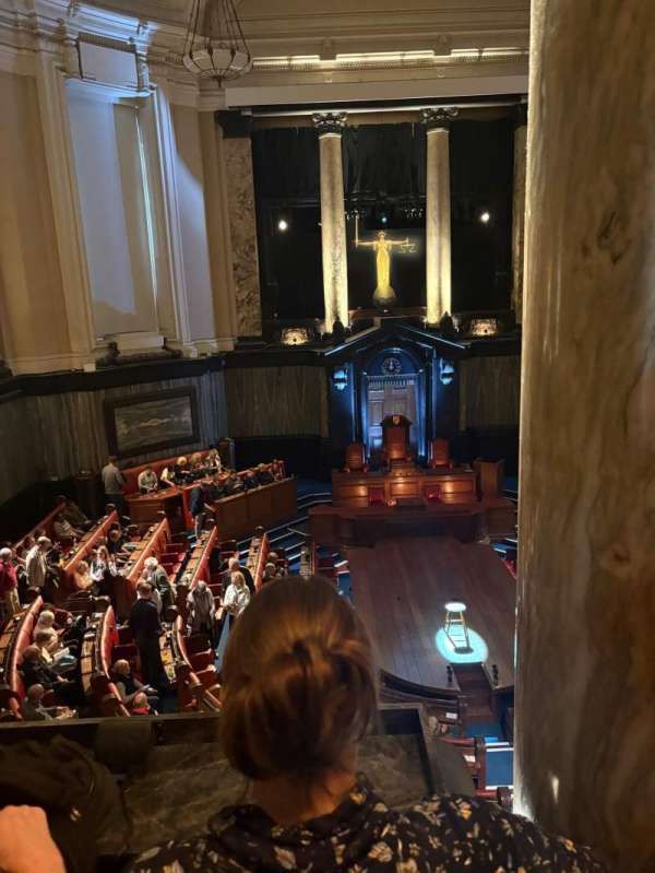 London County Hall, section: Central Gallery, row: B, seat: 19