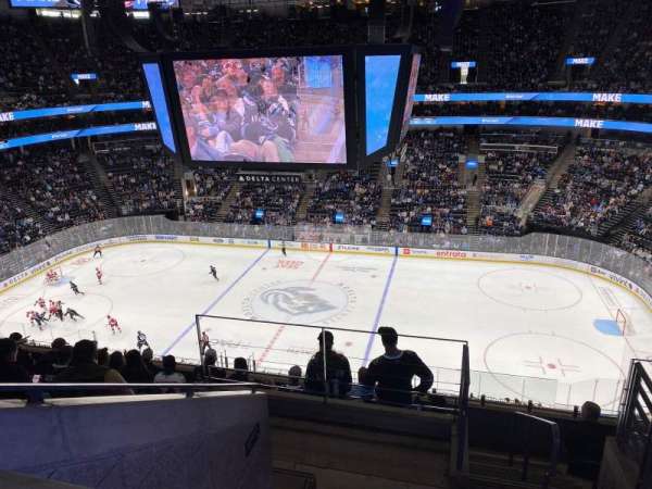 Delta Center, section: 110, row: 8, seat: 6