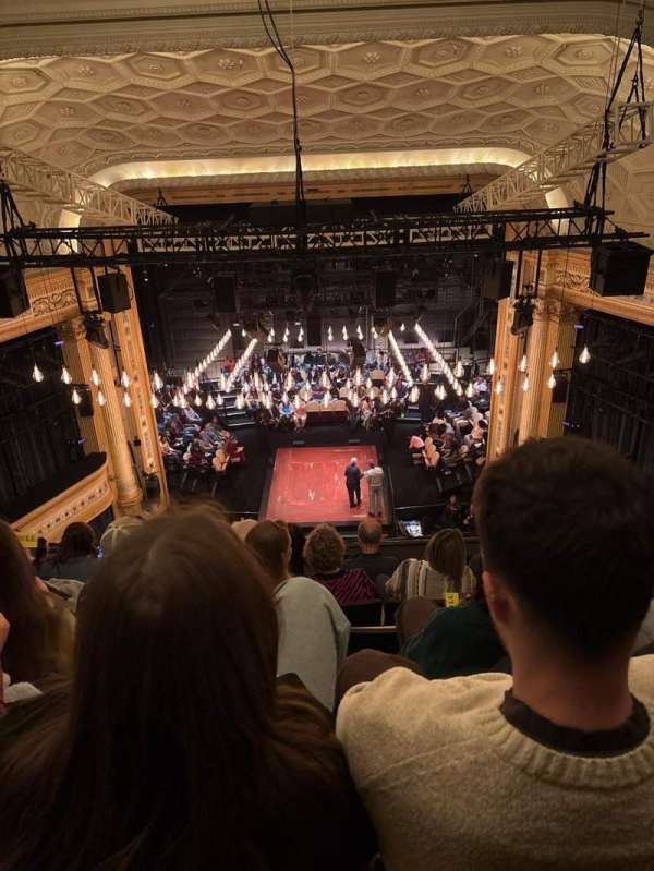Hudson Theatre, section: Balcony C, row: G, seat: 111