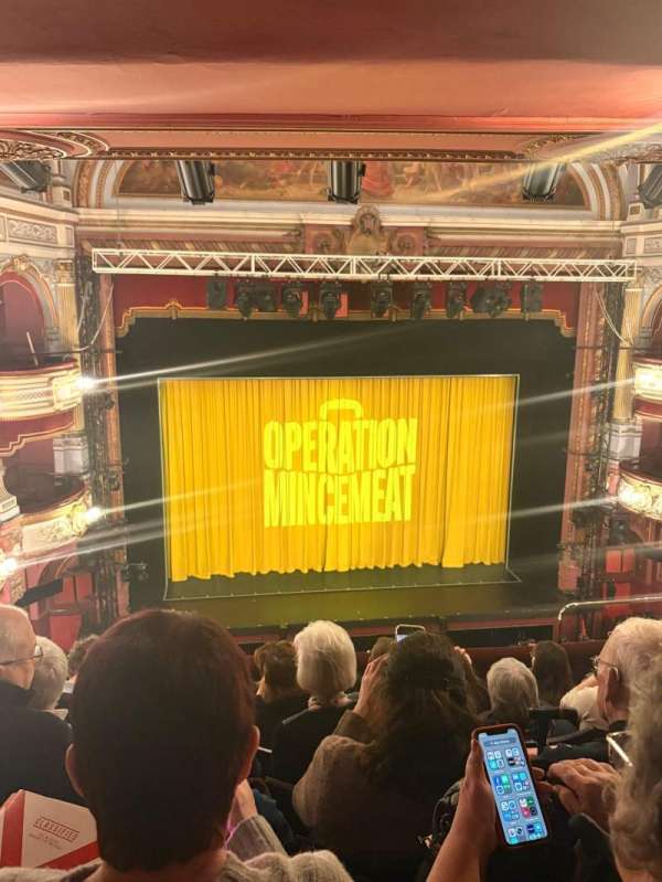 Alhambra Theatre, Bradford, section: Dress Circle, row: G, seat: 25