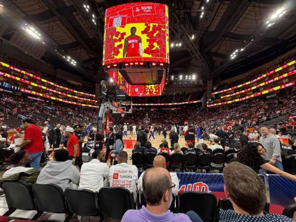 Toyota Center, section: 126, row: D, seat: 11