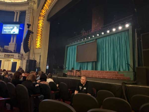 Orpheum Theatre, Boston, section: Orchestra R, row: KK, seat: 6