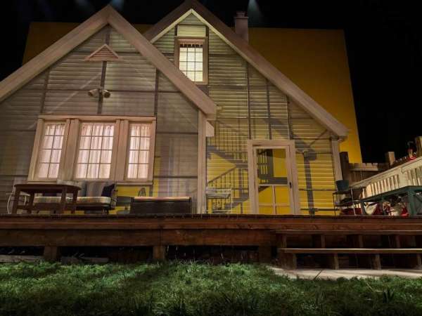 Booth Theatre, section: Orchestra C, row: AA, seat: 107