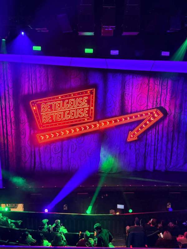 Palace Theatre, Broadway, section: Mezzanine C, row: AA, seat: 105