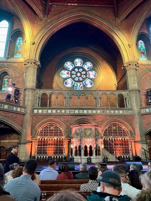 Union Chapel, London, section: General, row: G, seat: unnumbered