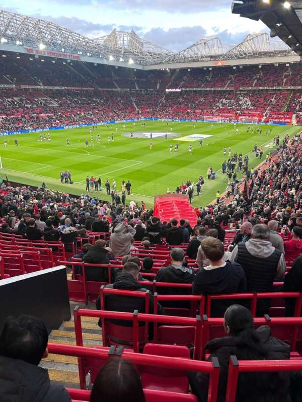 Old Trafford, section: W209, row: 23, seat: 75