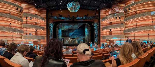 Eccles Theater, section: Orchestra C, row: T, seat: 10