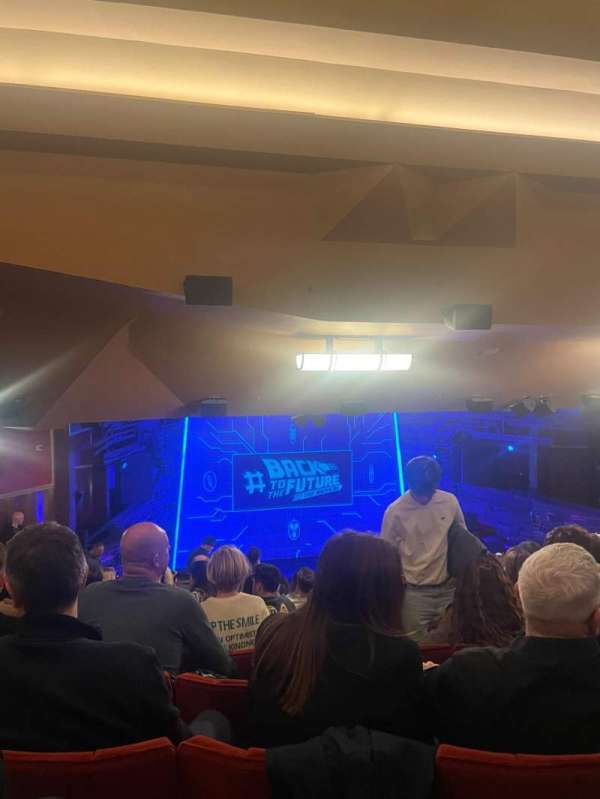 Adelphi Theatre, section: Dress Circle, row: O, seat: 27