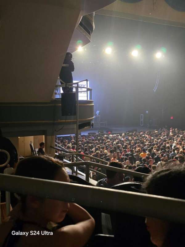 Hammerstein Ballroom, section: 101, row: F, seat: 1