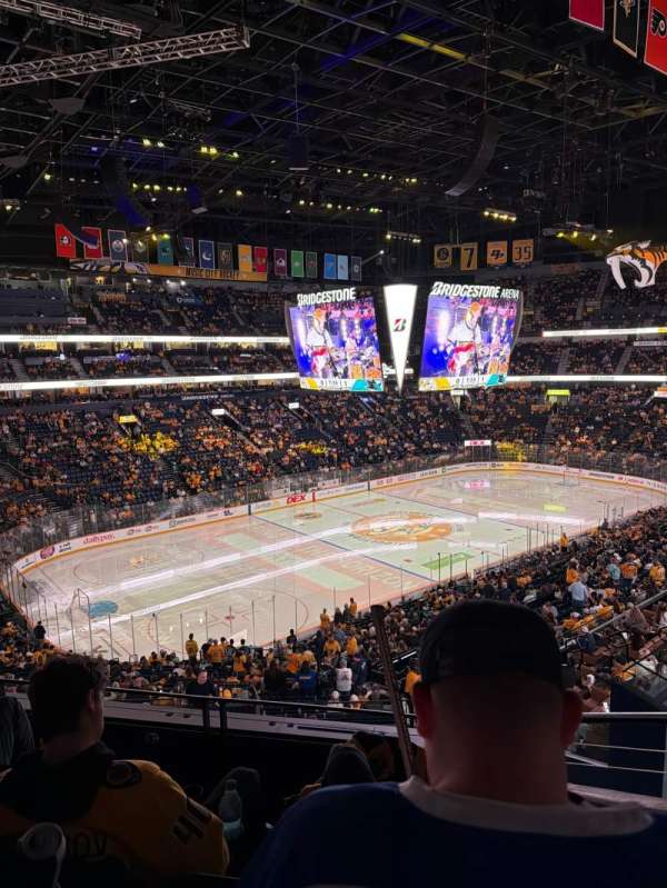 Bridgestone Arena, section: 322, row: D, seat: 4