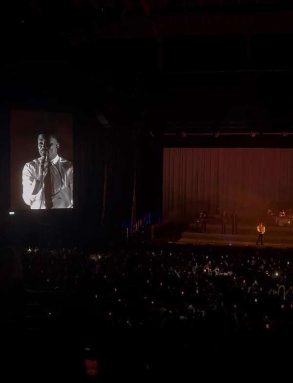 3Arena, Dublin, section: D, row: 25, seat: 100