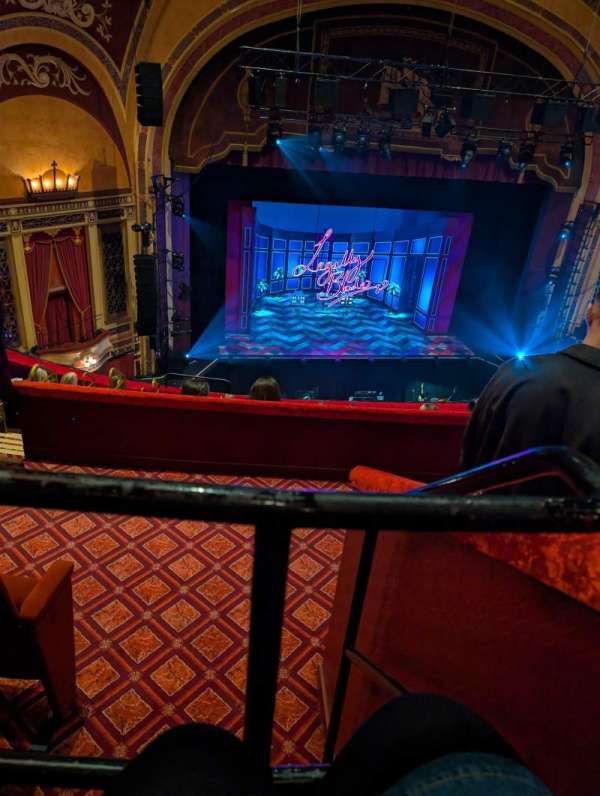Liverpool Empire, section: Circle, row: I, seat: 57