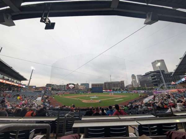 ONEOK Field, section: C, row: Cc, seat: 4