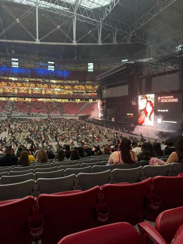 State Farm Stadium, section: 105, row: 22, seat: 17