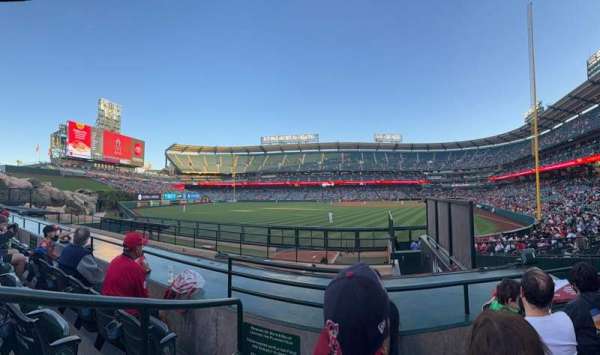 Angel Stadium, section: 260, row: J, seat: 1
