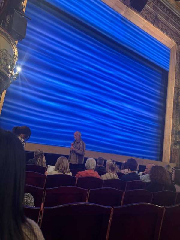 Novello Theatre, section: Stalls, row: H, seat: 23
