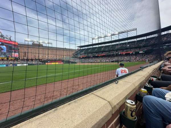 Oriole Park at Camden Yards, section: 62, row: 1, seat: 5