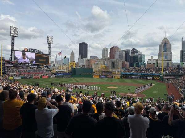 PNC Park, section: 119, row: X, seat: 3