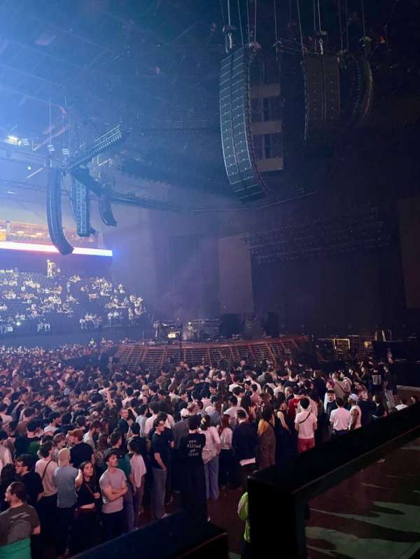 LDLC Arena, section: 210, row: A, seat: 348