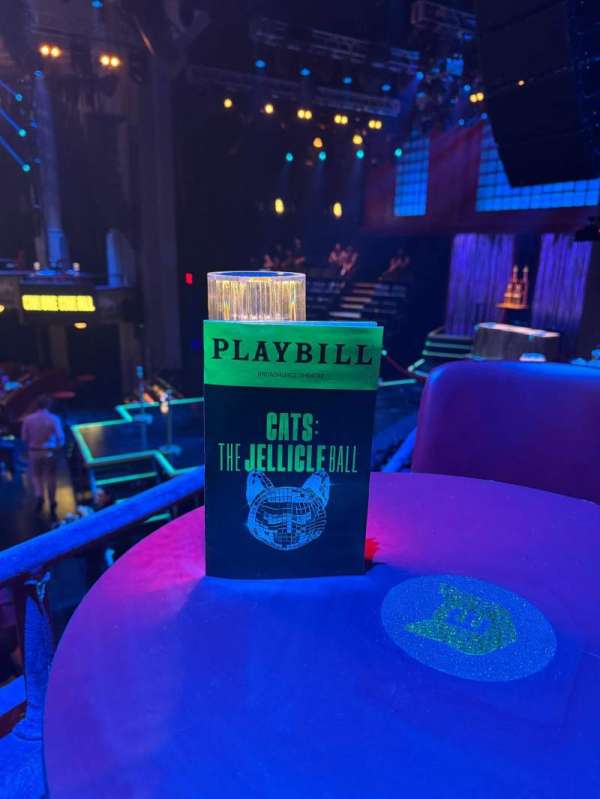 Broadhurst Theatre, section: Right Boxes, row: E, seat: 2