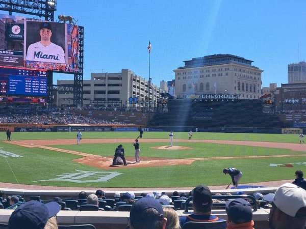 Comerica Park, section: 126, row: 17, seat: 5