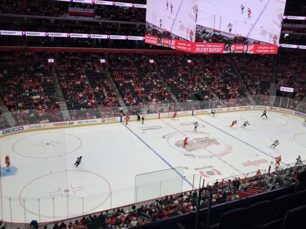 Little Caesars Arena, section: M32, row: 1, seat: 8