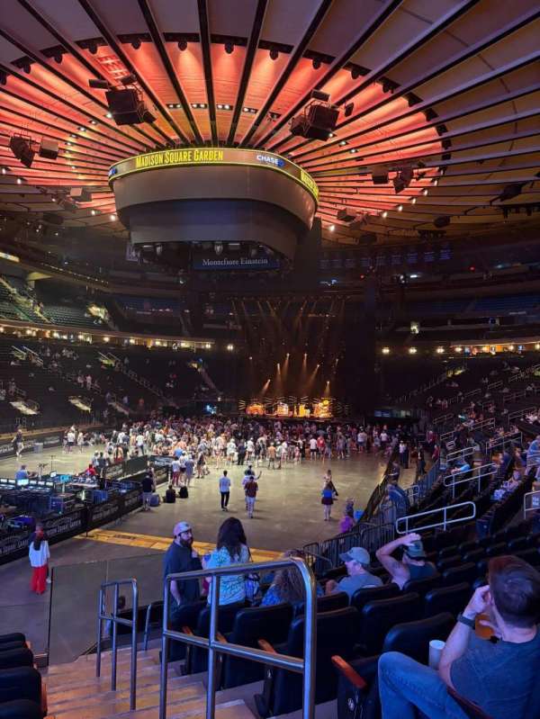 Madison Square Garden, section: 103, row: 13, seat: 20
