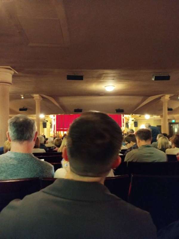 Garrick Theatre, section: Stalls, row: X, seat: 13