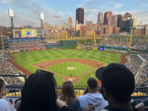 PNC Park, section: 316, row: D, seat: 19