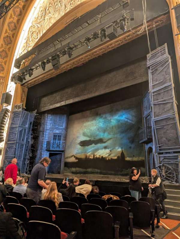 Paramount Theatre, Seattle, section: MF, row: J, seat: 1