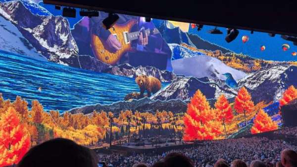 The Sphere, Vegas, section: 102, row: 29, seat: 13