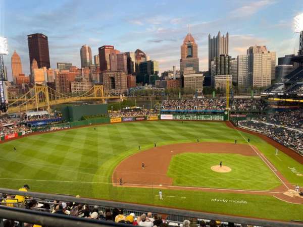 PNC Park, section: 322, row: D, seat: 6