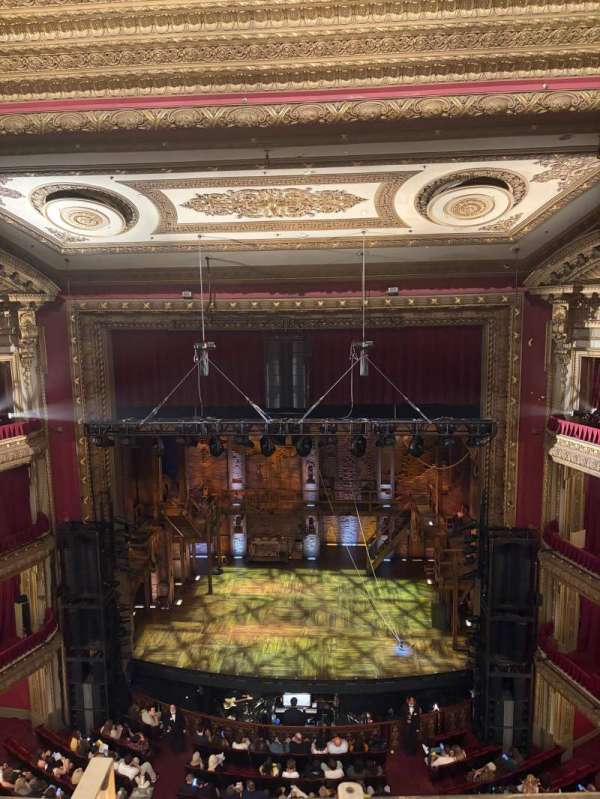 CIBC Theatre, section: Balcony RC, row: B, seat: 406