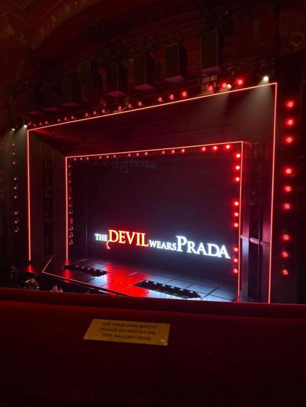 Dominion Theatre, section: Circle, row: A, seat: 10