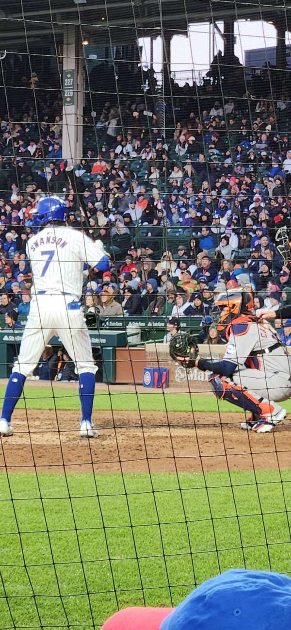 Wrigley Field, section: Aa13, row: 3, seat: 10
