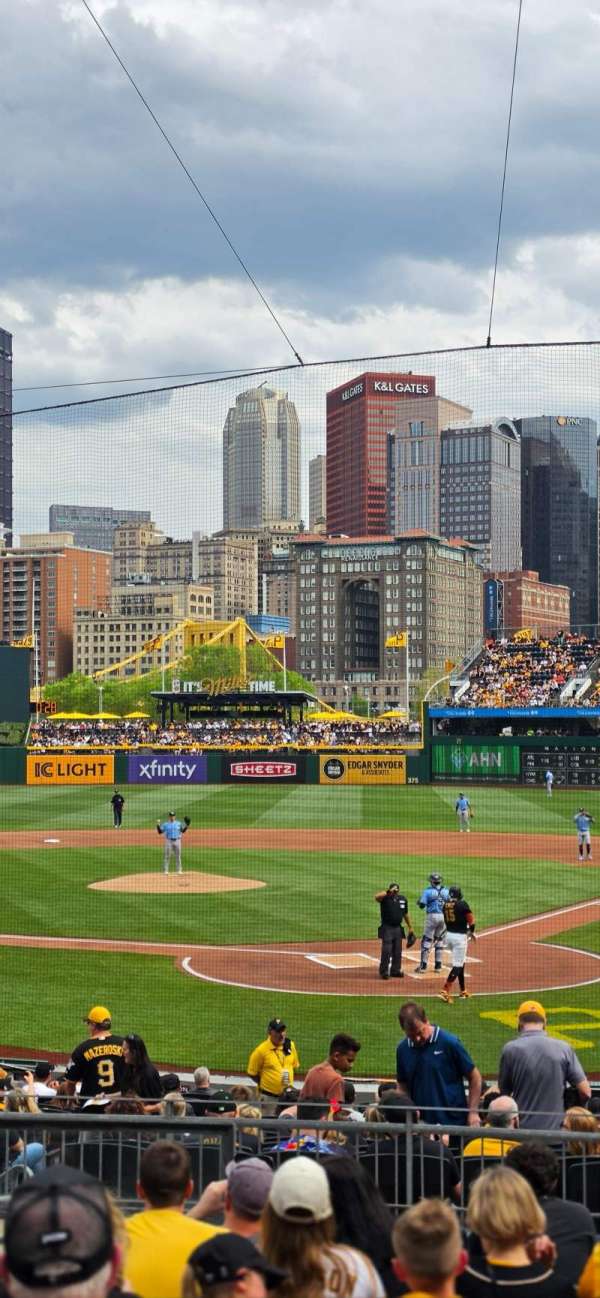 PNC Park, section: 117, row: K, seat: 22