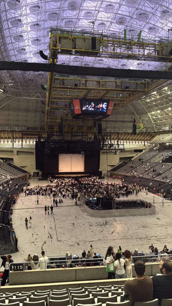 Palau Sant Jordi, section: 215, row: 28, seat: 10