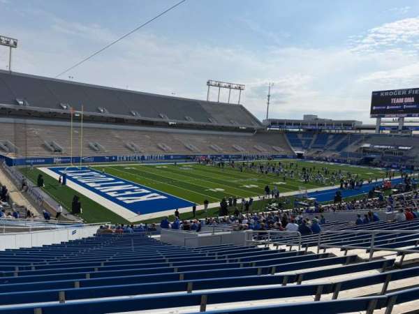 Kroger Field, section: 21, row: 34, seat: 16