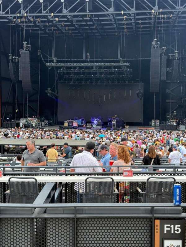 Coca-Cola Amphitheater, section: 203, row: A, seat: 12